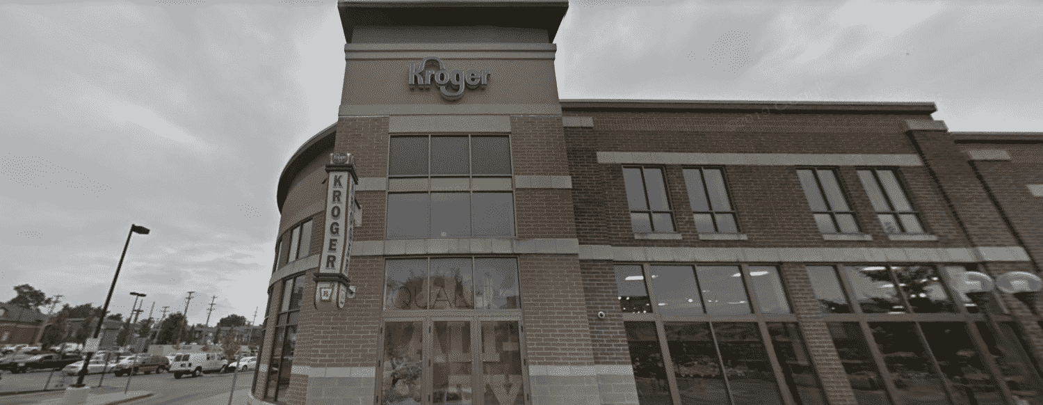 Location of Kroger Parking Lot in Columbus, Ohio