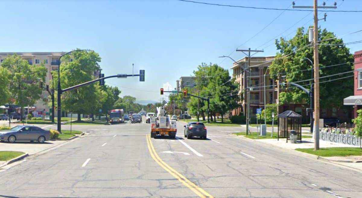 300 South and 500 East in Salt Lake City