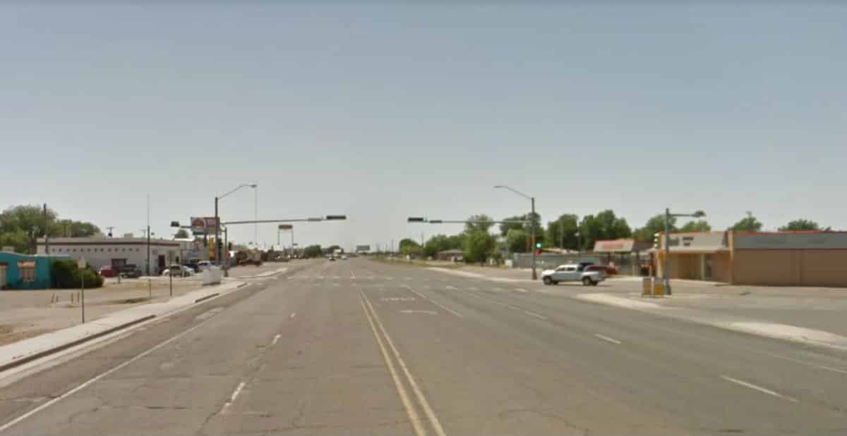 East Hobbs Street and Southeast Main Street in Roswell