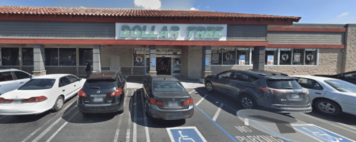 Dollar Tree Store in San Jose, California.