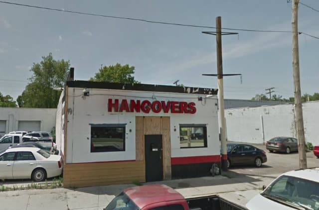 Hangovers bar in Detroit
