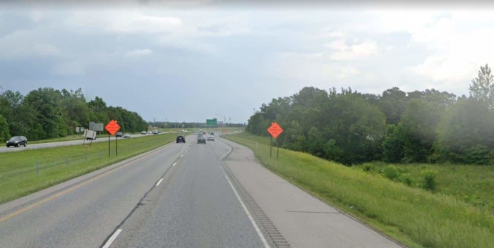 I-265 in New Albany, Indiana