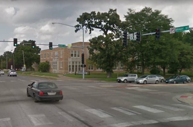 Intersection of Locust and Brady Streets