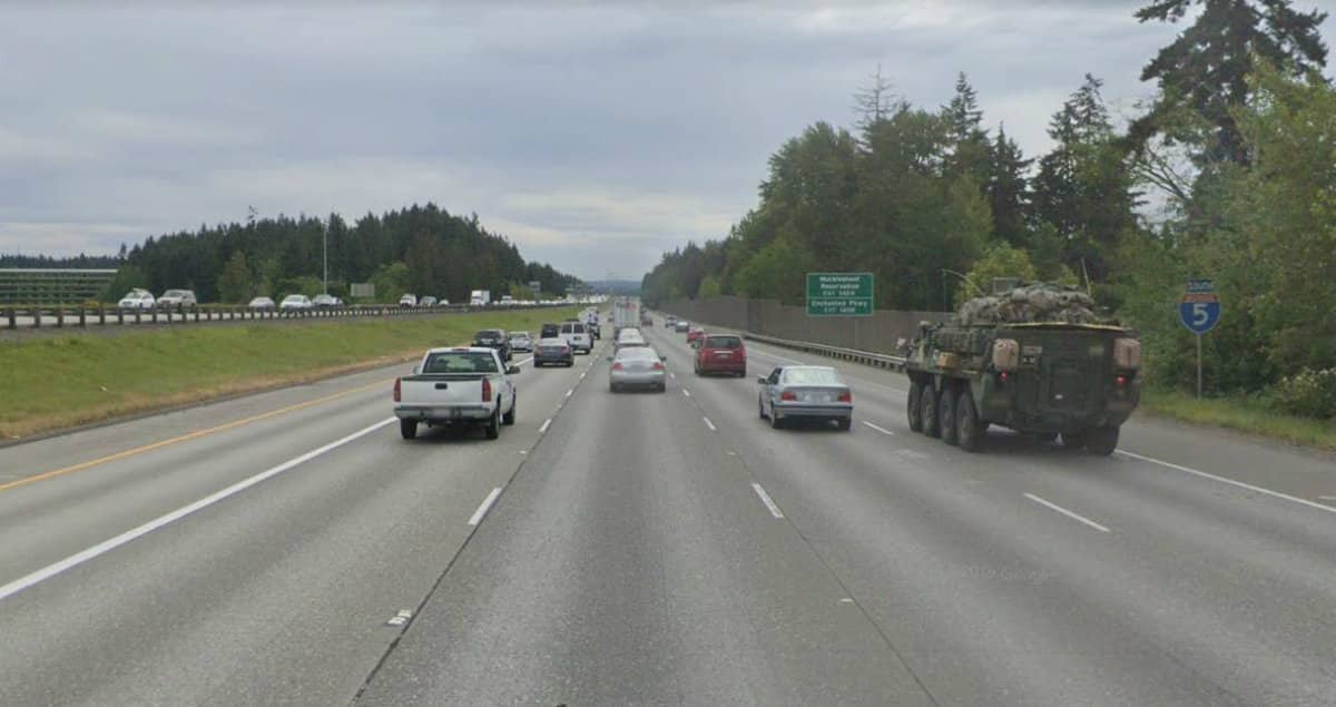 Interstate 5 in Federal Way