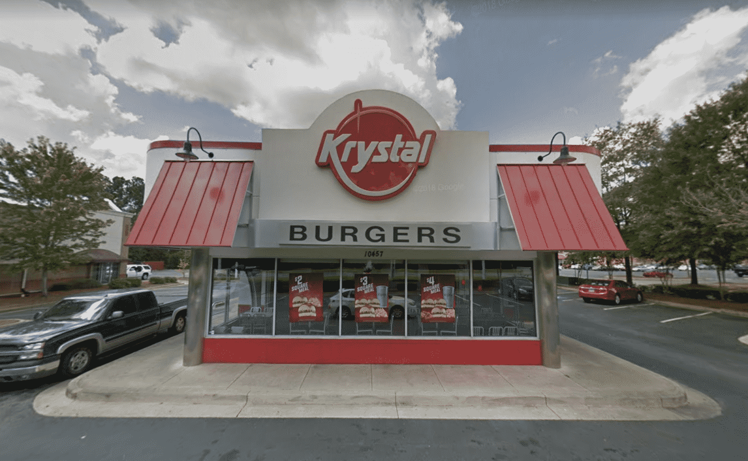 Krystal fast-food restaurant in Jonesboro, Georgia