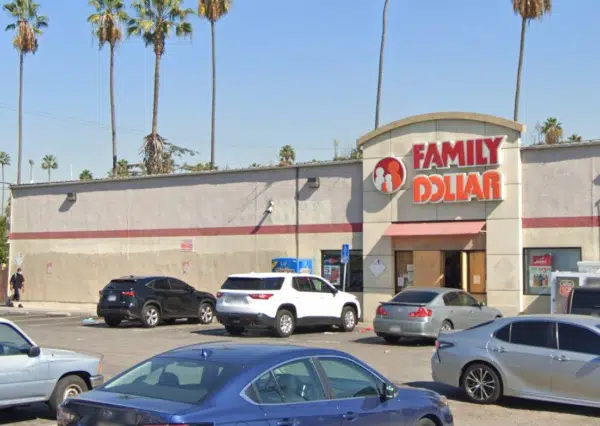 Los Angeles, CA - One Injured in Shooting in Family Dollar Store Parking Lot