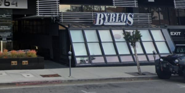 Los Angeles, CA - Two Wounded in Shooting at Byblos Mediterranean Restaurant and Hookah Bar