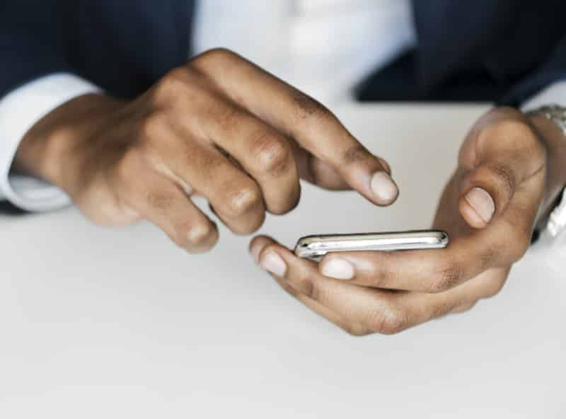 Man With Smartphone