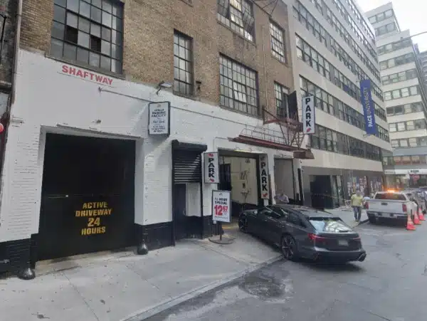 New York City, New York - Collapse of Lower Manhattan Parking Garage on Ann Street Leaves One Dead, Seven Injured