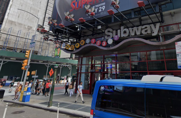 New York, NY - Man Stabbed in Chest at the Time Square Subway Station