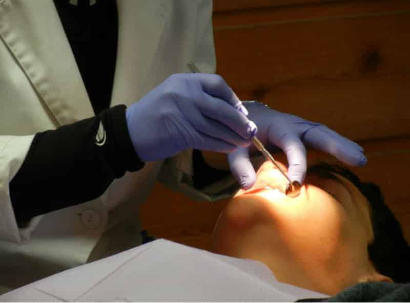 Orthodontist Treating Child