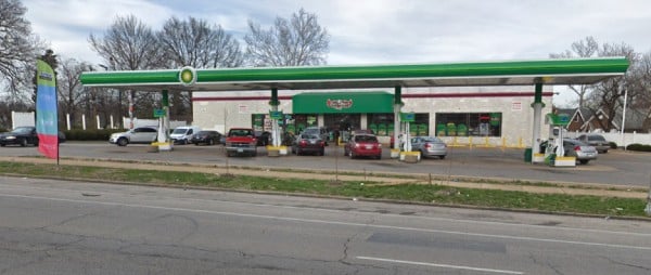 shooting at bp gas station leaves one woman injured