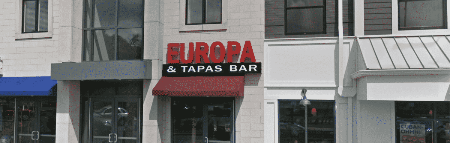 Location of Restaurant Europa in Pepper Pike, OH