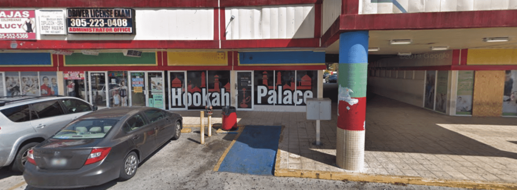 The Hookah Palace in Miami, FL
