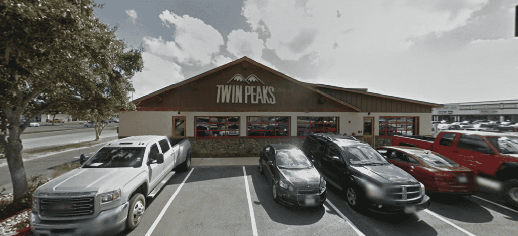 Twin Peaks Restaurant in Corpus Christi, Texas