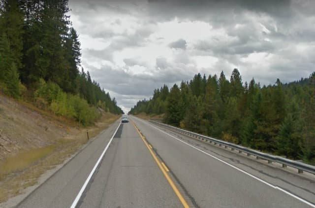 US-395 near Loon Lake