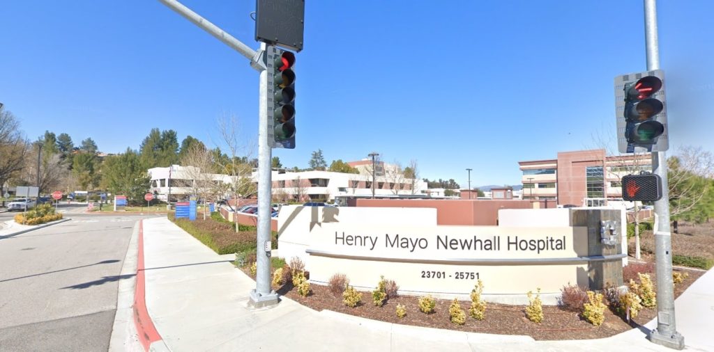 Valencia, California - Worker In Critical Condition After Accident At Henry Mayo Newhall Construction