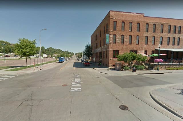 W 4th St & Main Ave in Sioux Falls