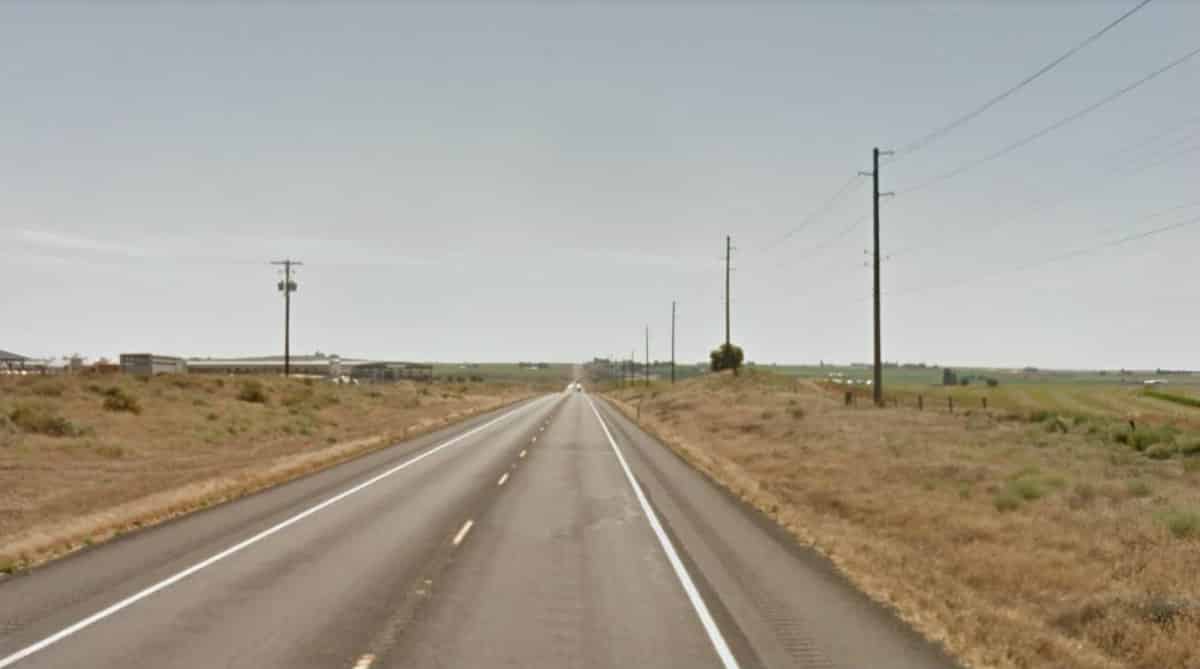 WA-17 in Moses Lake