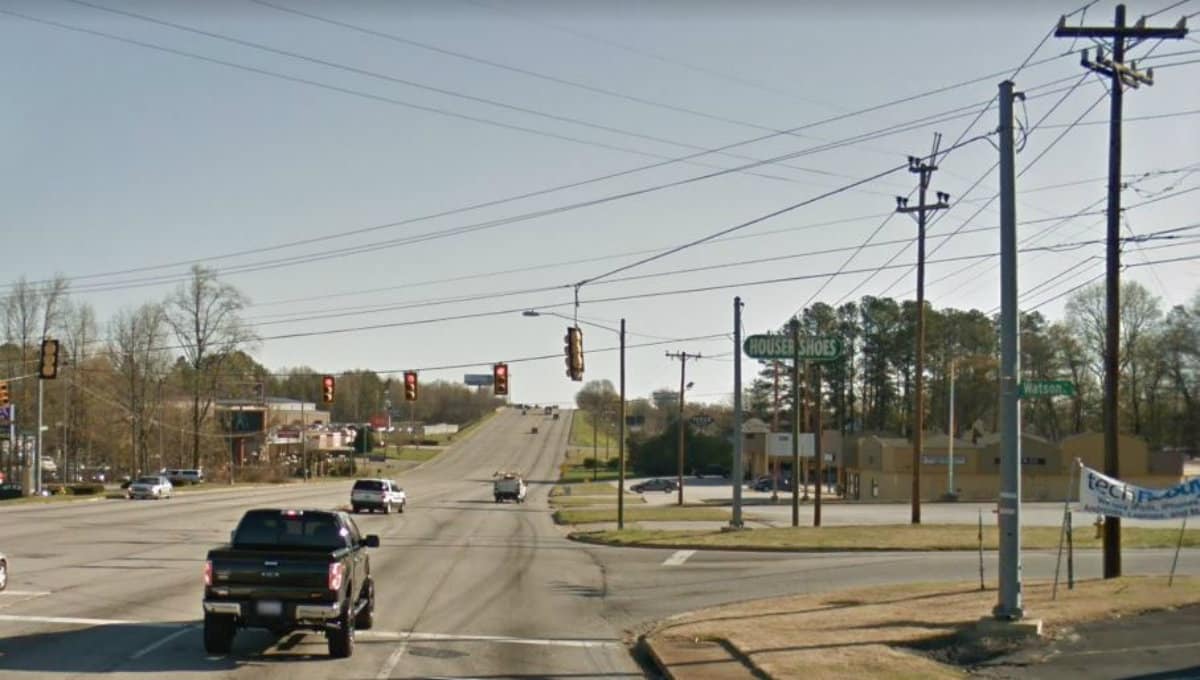 Wade Hampton Boulevard and Watson Road