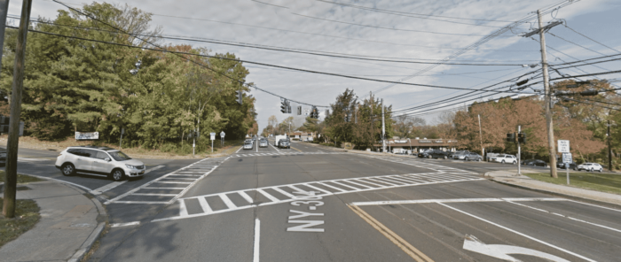 Route 304 and Germonds Road in Clarkstown, New York