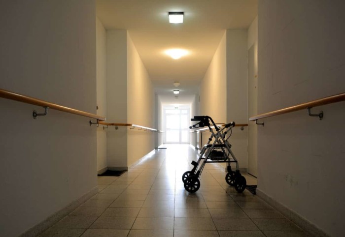 nursing home corridor