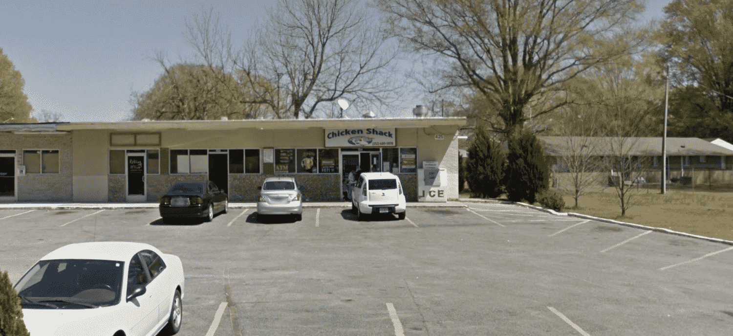 Chicken Shack in Greenville, North Carolina